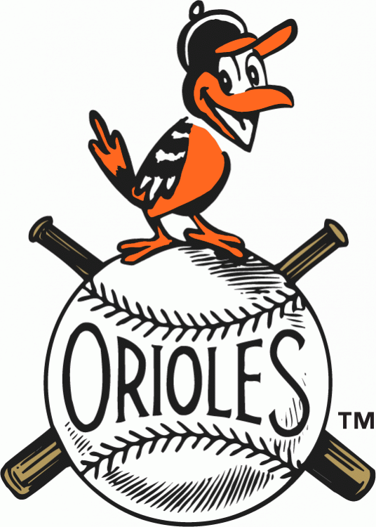 Baltimore Orioles 1954-1965 Primary Logo iron on transfers for T-shirts